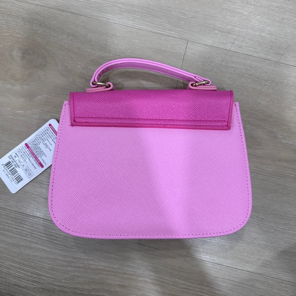 Cute Elegant Girls Pink Purse with Bow, NWT - Picture 2 of 9